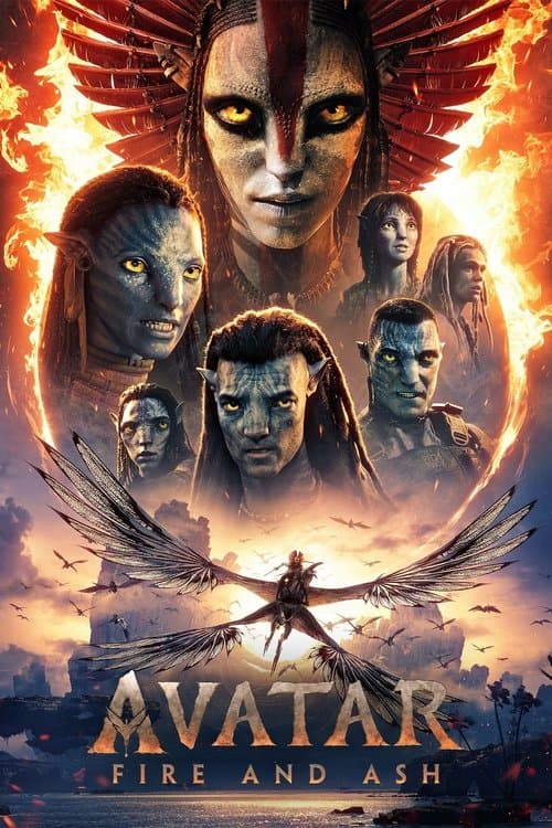 Avatar: Fire and Ash Movie Cover