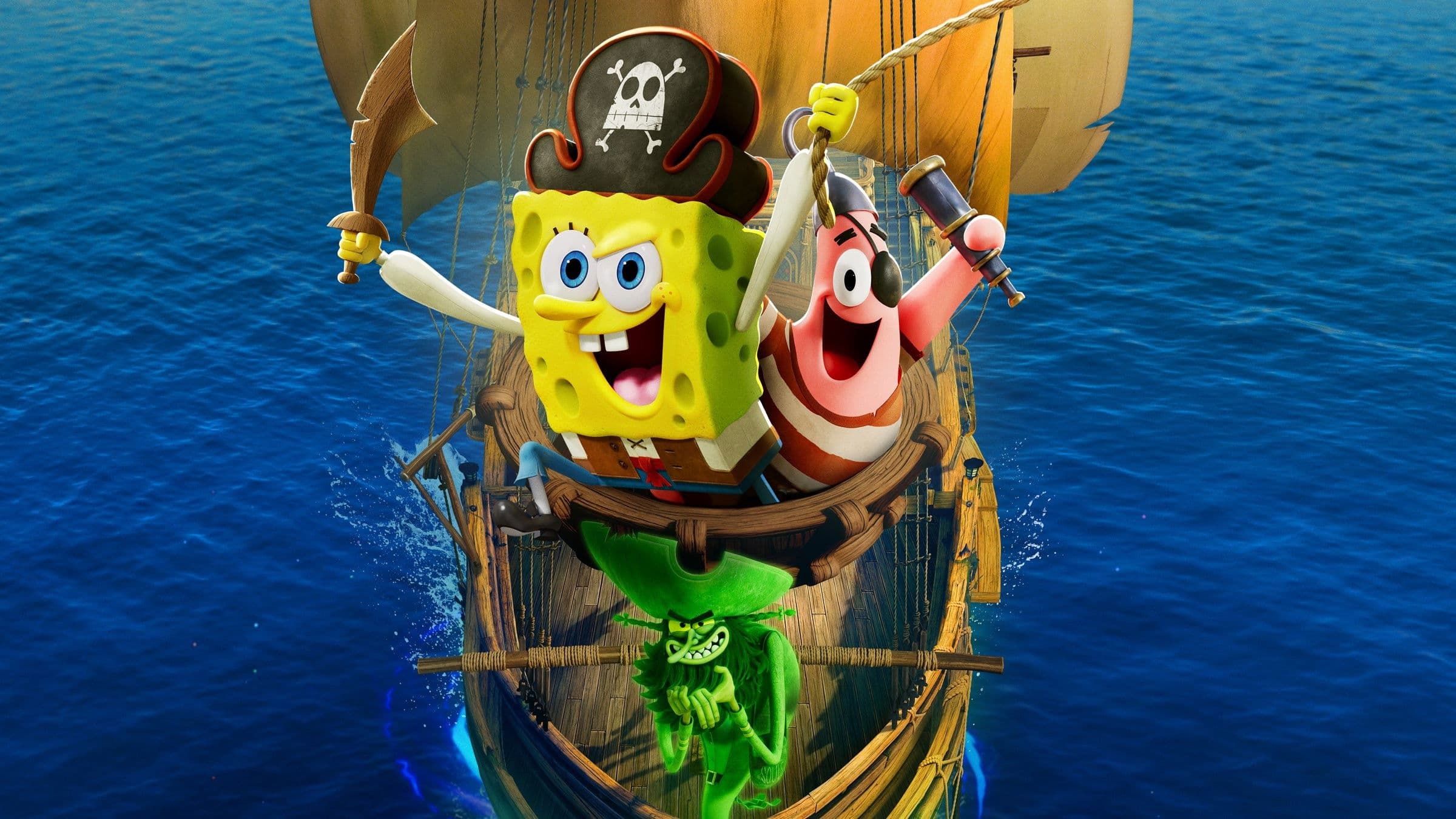 The SpongeBob Movie: Search for SquarePants Movie Cover